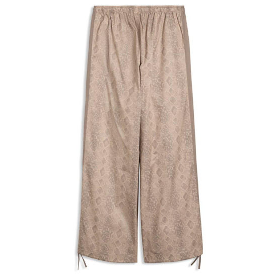 Puma Γυναικείο παντελόνι T7 Relaxed Snake Print Woven Pants